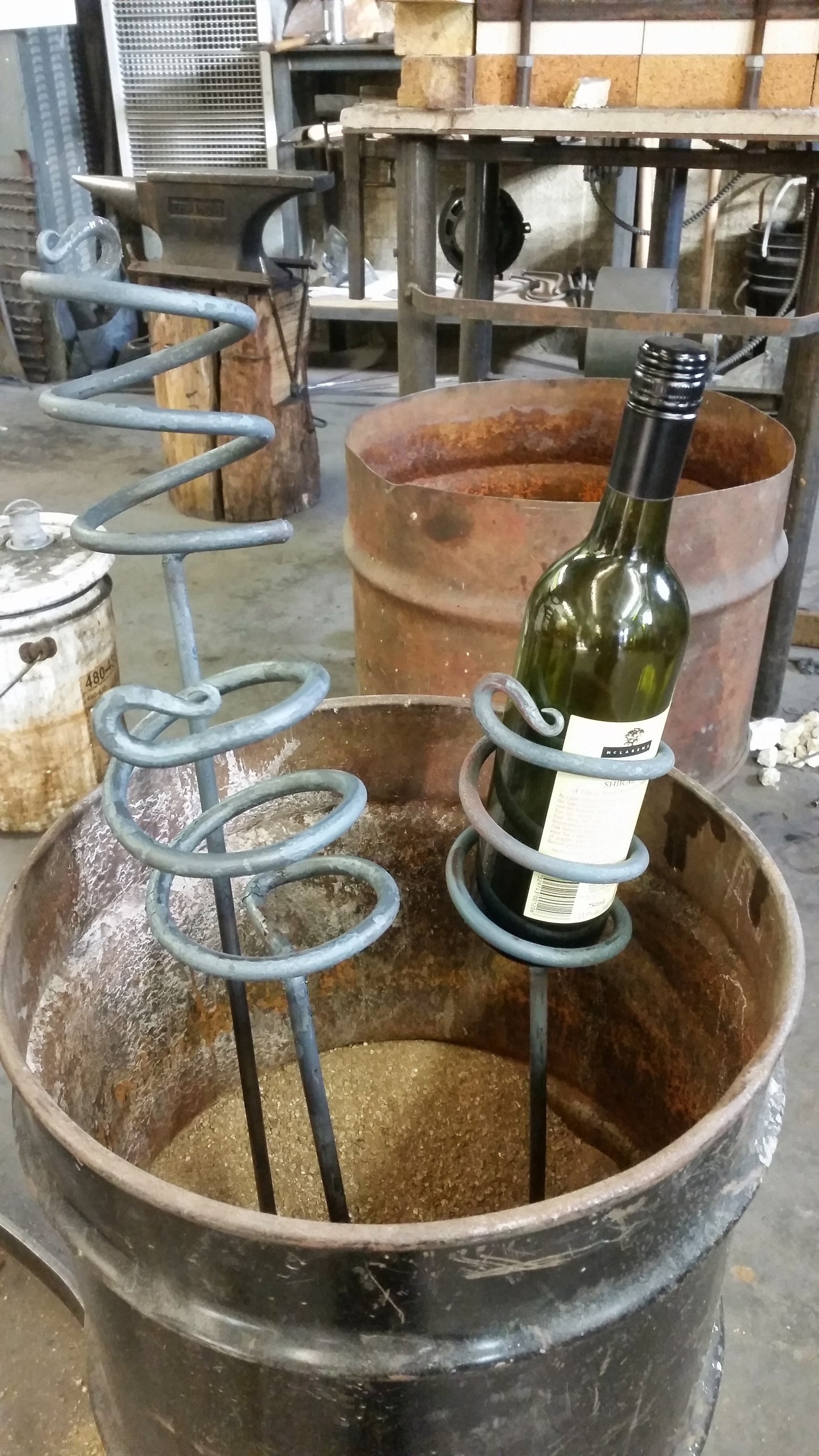 Garden Wine Stake Set