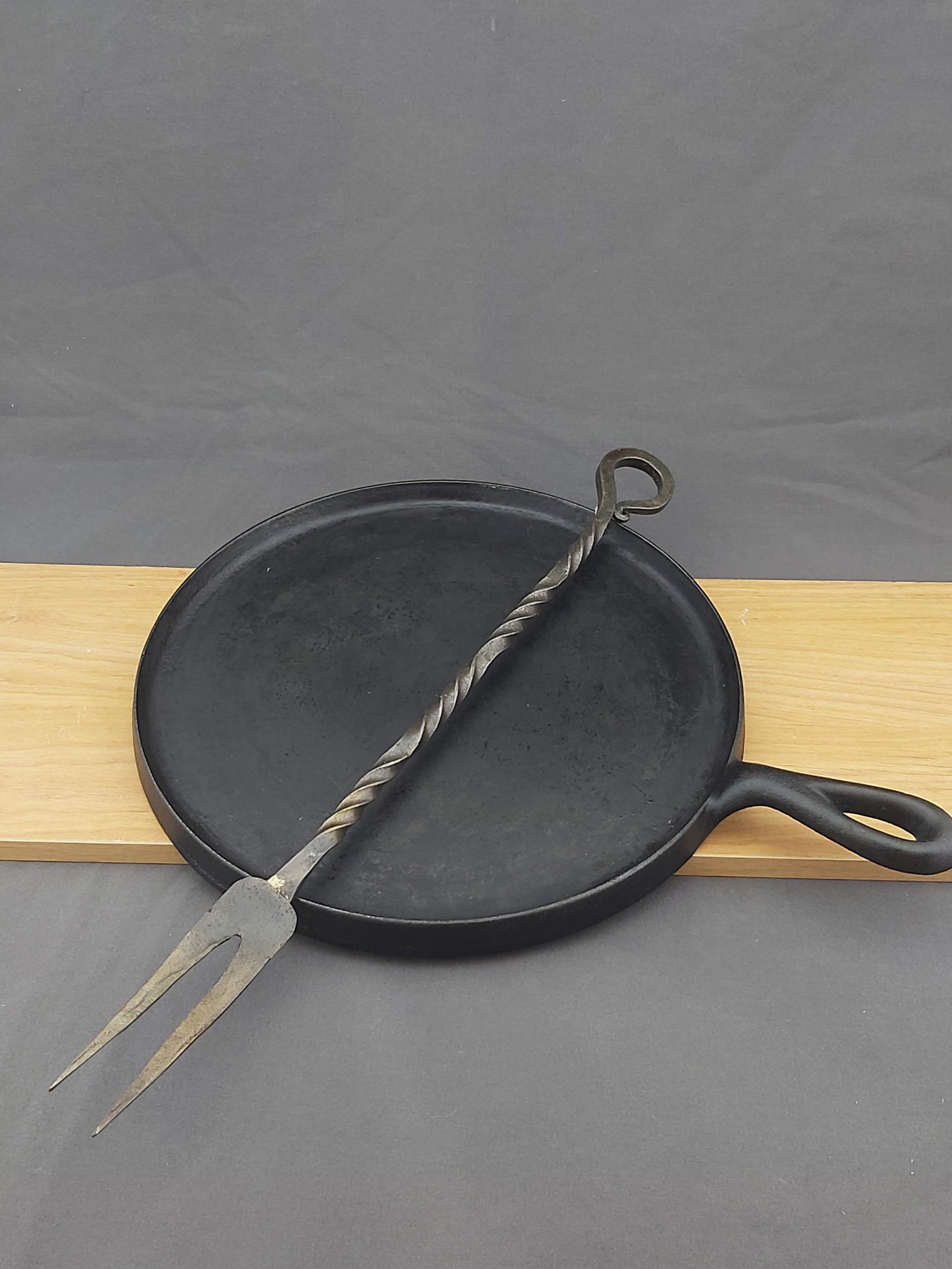 Forged Sawblade Meat Fork 3