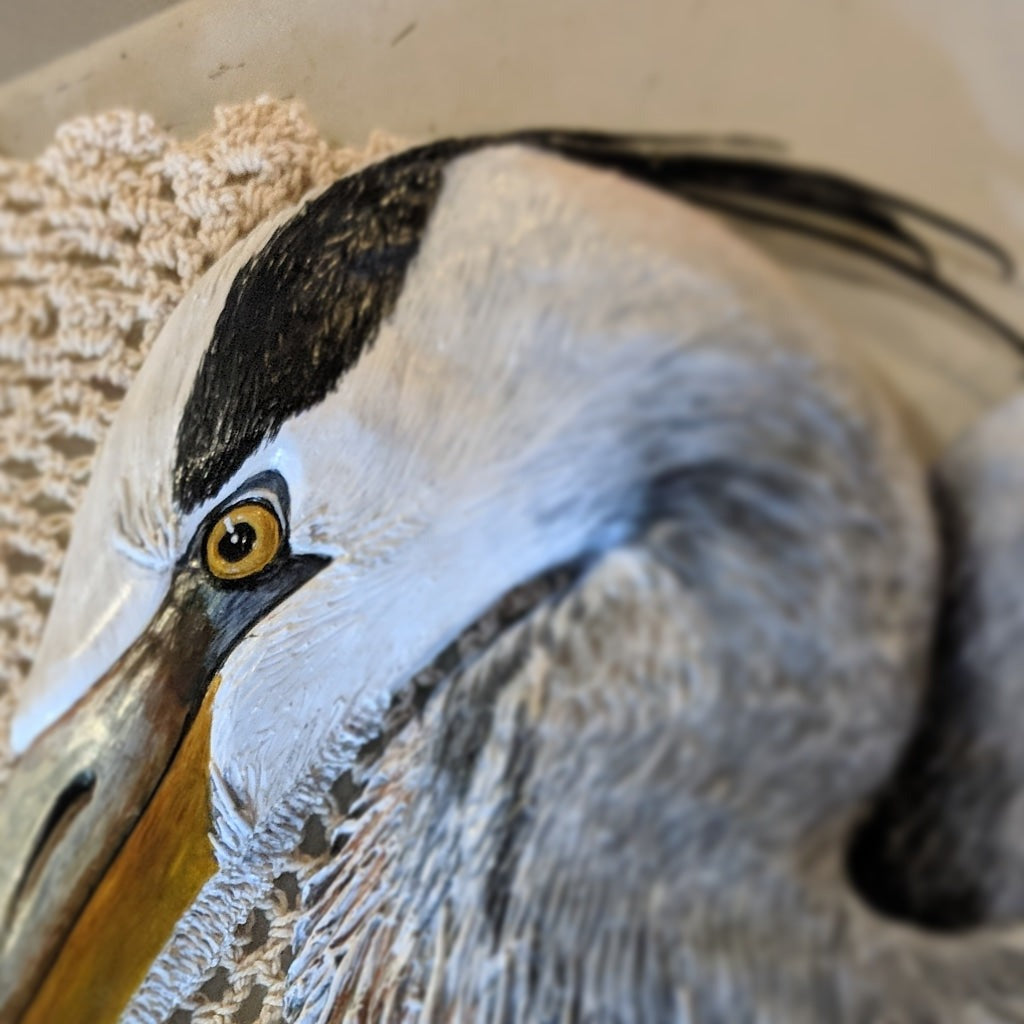 Heron in the Reeds