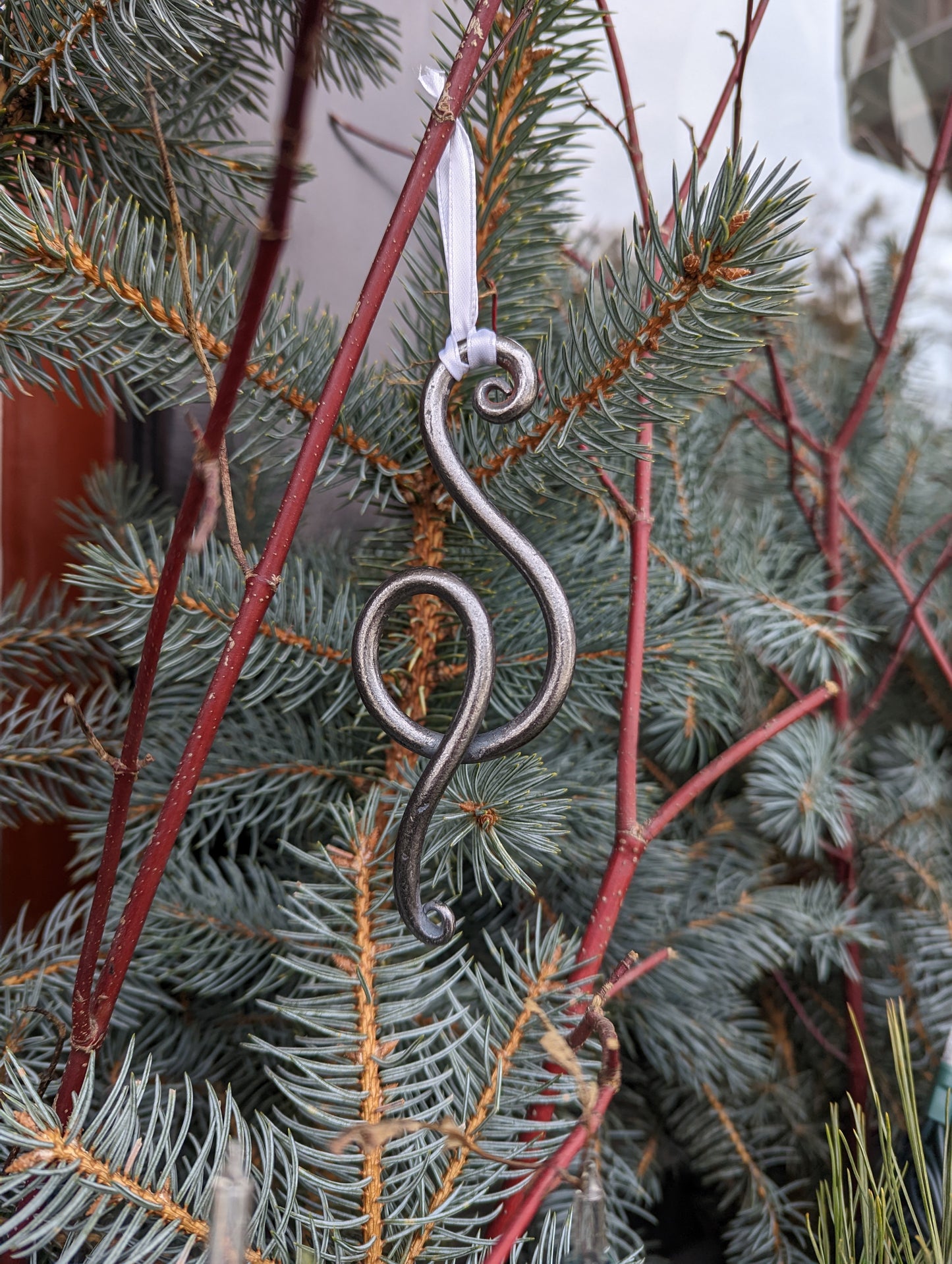 Forged Holiday Ornaments.